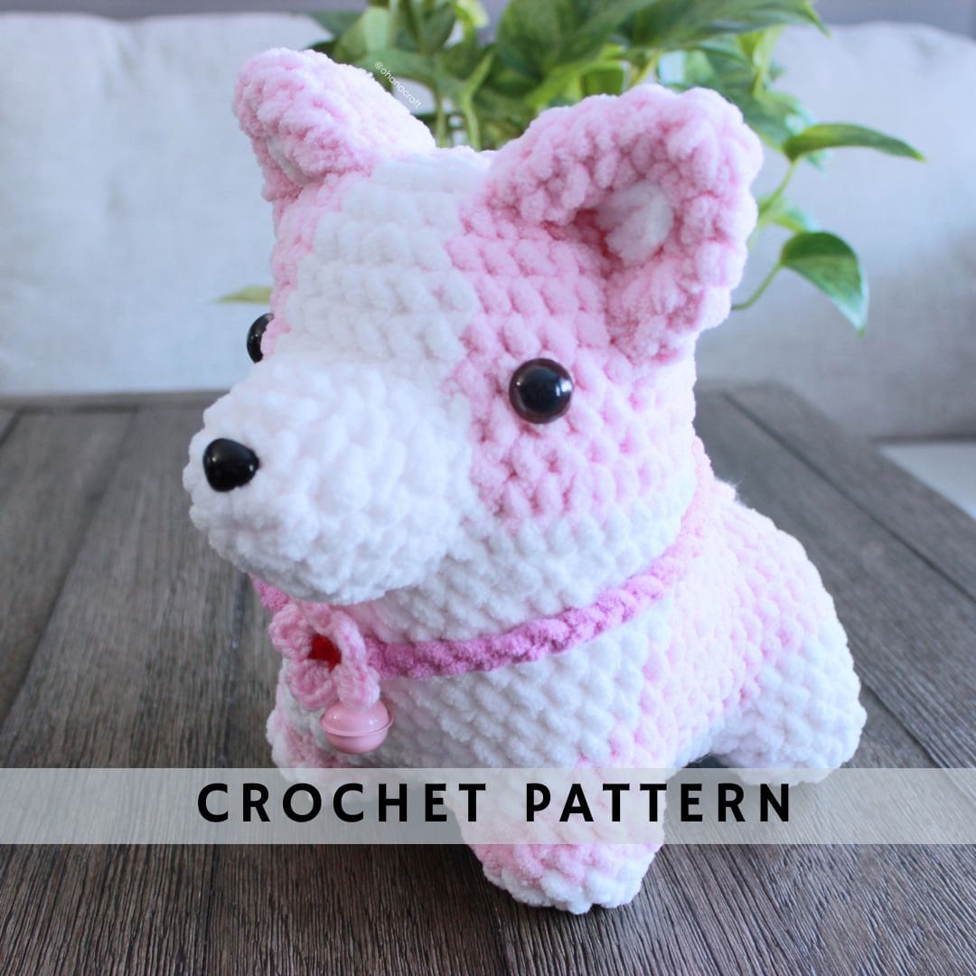 Sakura Corgi Crochet Pattern