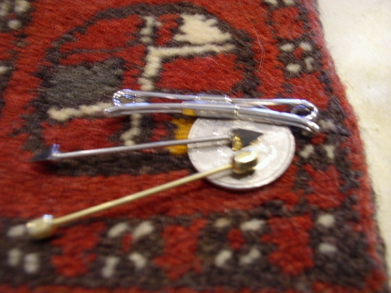 Group of 3 mid century Men's Collar Bar Holders - image 1