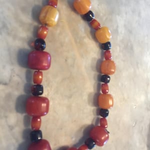 Unfinished Strand of Amber beads 90 Total