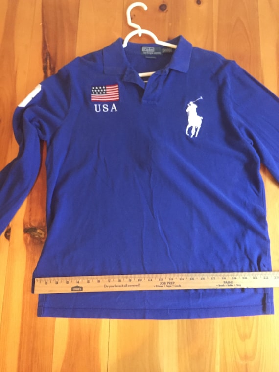 Ralph Lauren Vintage Polo Rugby Style Men's Pullo… - image 1