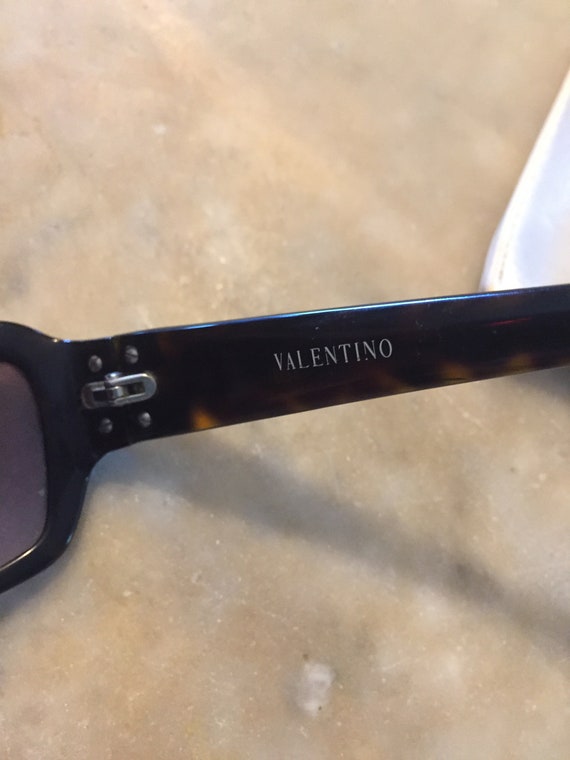 Designer Valentino 80's Eyewear and Case - image 4