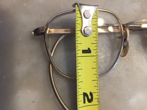 Eyeglass 12KT gold frame Vintage 40's - image 6