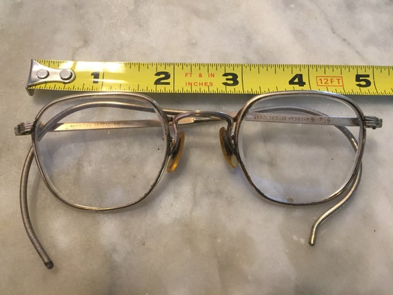 Eyeglass 12KT gold frame Vintage 40's - image 2