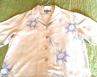 Vintage Tommy Bahama Silk Camp Shirt