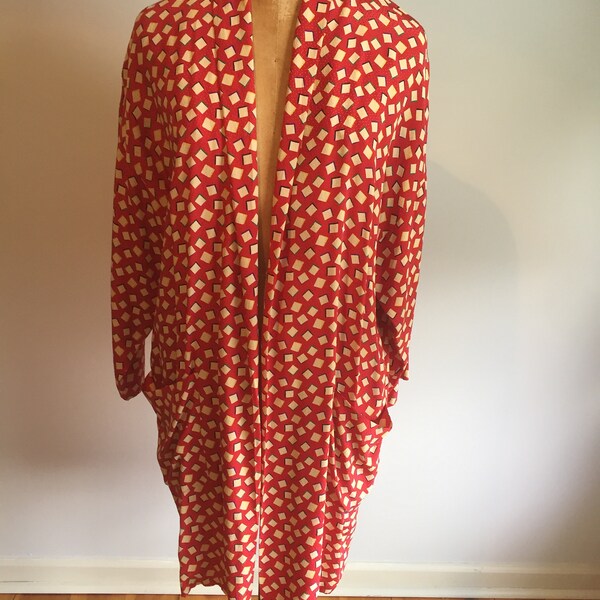 Silk Bathrobe Etsy