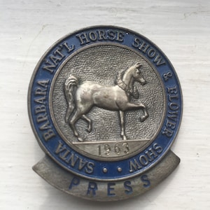 Metal 1963 Press Pass Pin