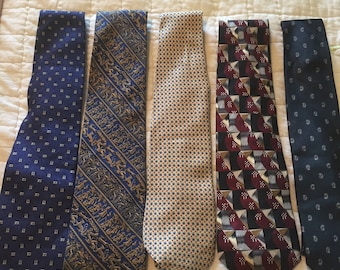 Imported Silk Vintage Ties for Men