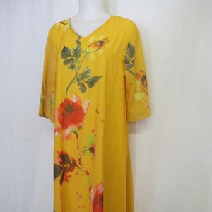 Loose Tunic Dress Kaftan Tent Dress Dressy Summer M/L