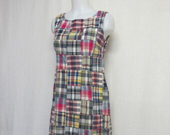 madras plaid dress