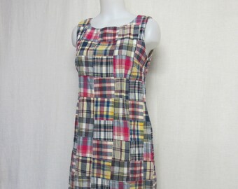 madras plaid dress