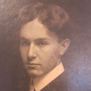 Victorian Man Photograph Handsome Gentleman Photograph Original 1800&#39;s