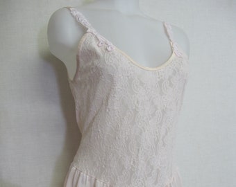 Stretch Lace Nightgown Cotton Candy Pink Nightgown