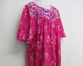 cotton muumuu plus size