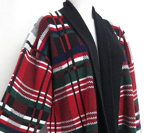 Duster Cardigan Long Oversize Cardigan Sweater Plaid