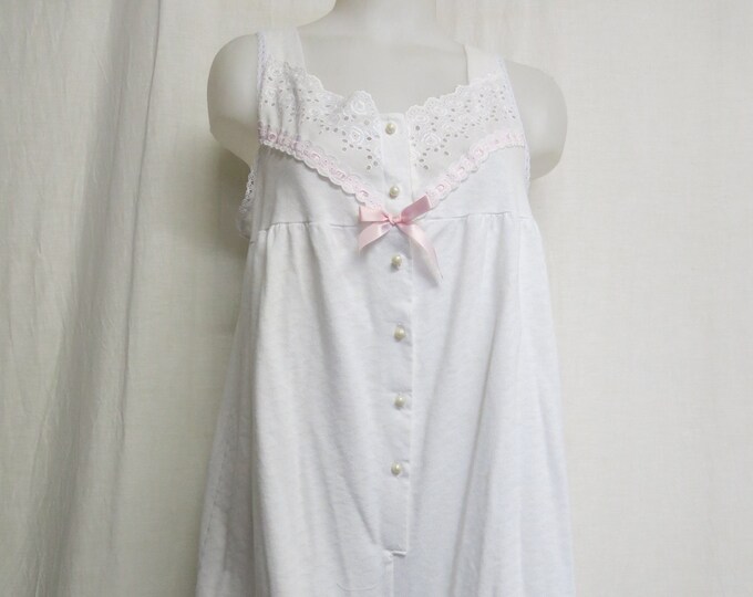Summer Cotton Onesie Nightgown Sleeper NWOT Made in USA Etsy