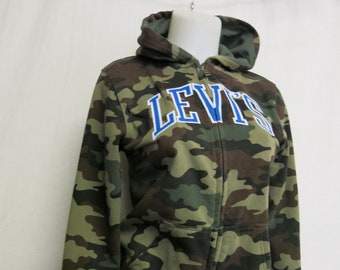 Vintage 2000s Faded Glory Camo Thermal Longsleeve Shirt