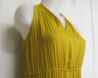 Vestido sin mangas de verano Halter Sundress Resort