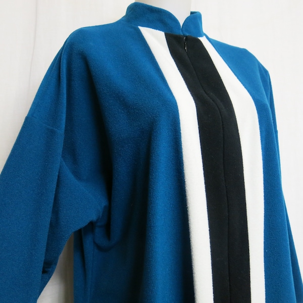 Plush Robe Vanity Fair Robe House Coat Mod Robe Plush Kaftan Loungewear Like New