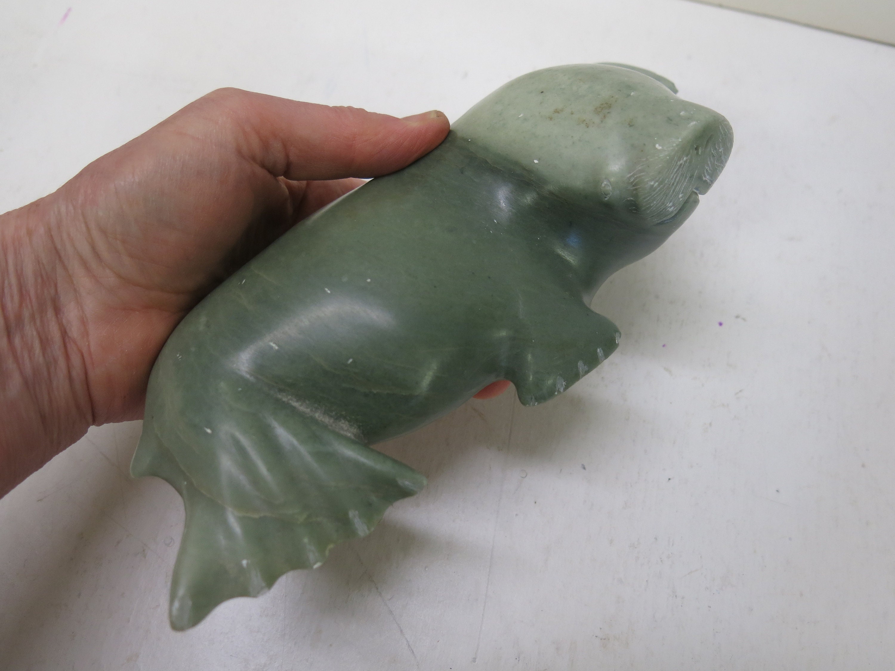 太平洋岸北西部エスキモーカナダ石鹸石彫刻アザラシアシカ - Etsy 日本