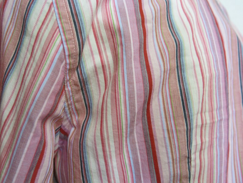 ETRO Cotton Blouse Shirt Striped Cotton Blouse Small image 9