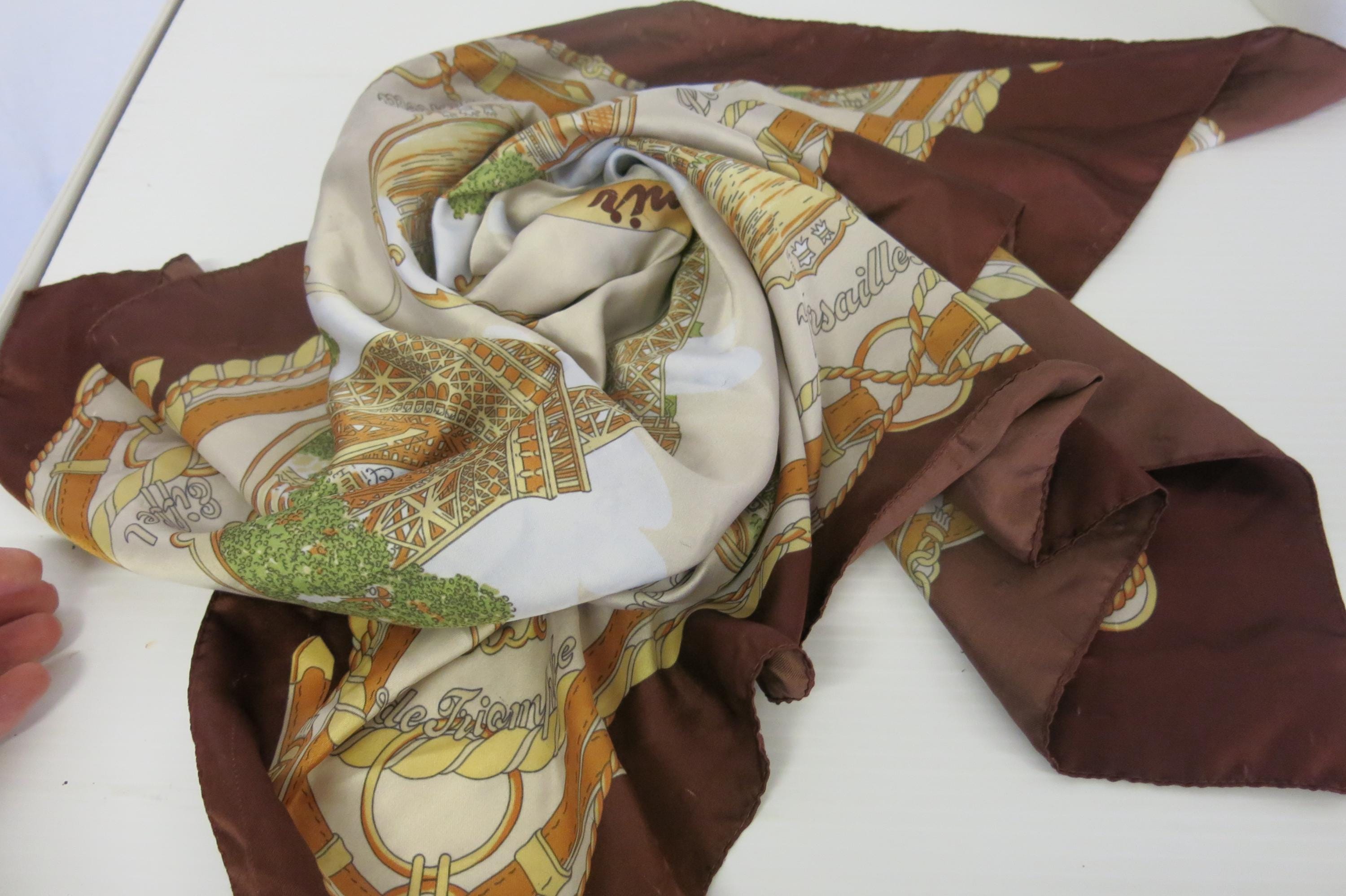 French Souvenir Scarves - Etsy