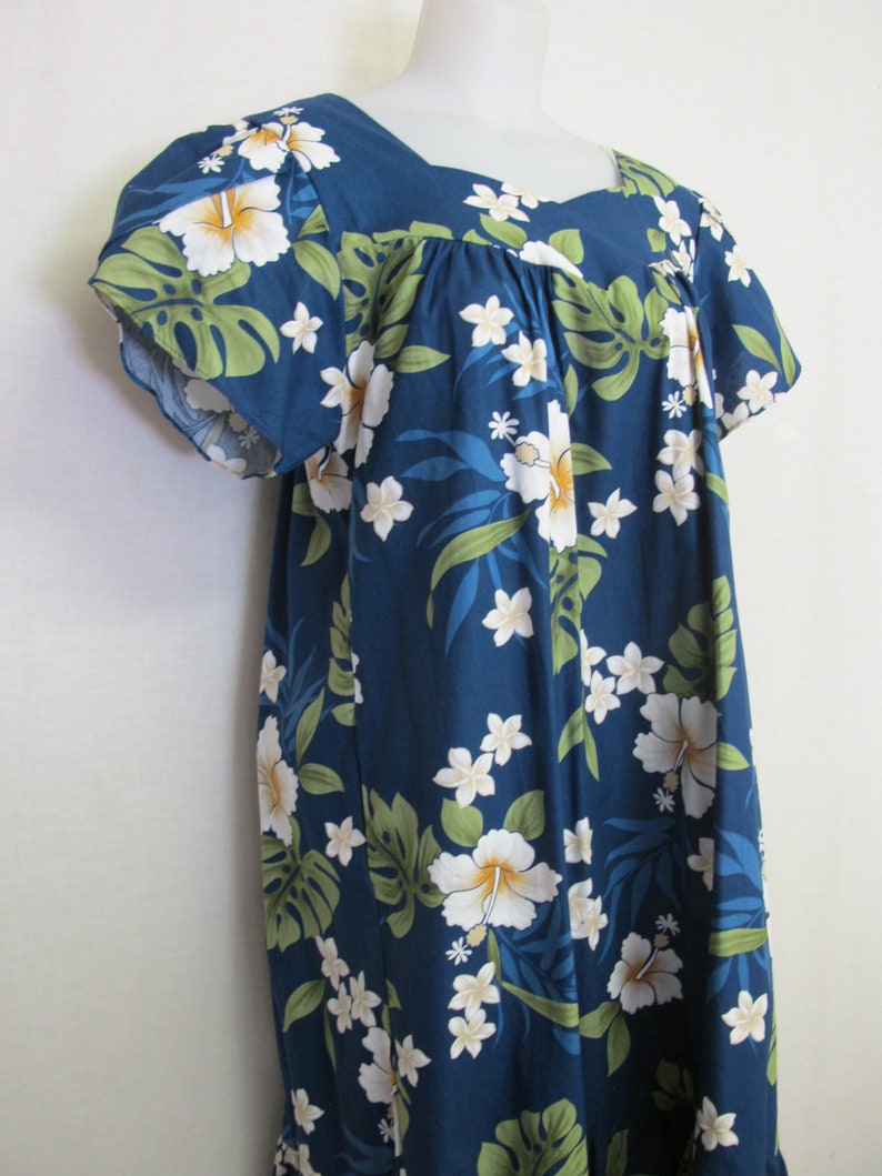 hawaiian muumuu cotton