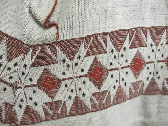Knit Poncho 1960's Poncho Knit Cape Cuddle Knit R… - image 5