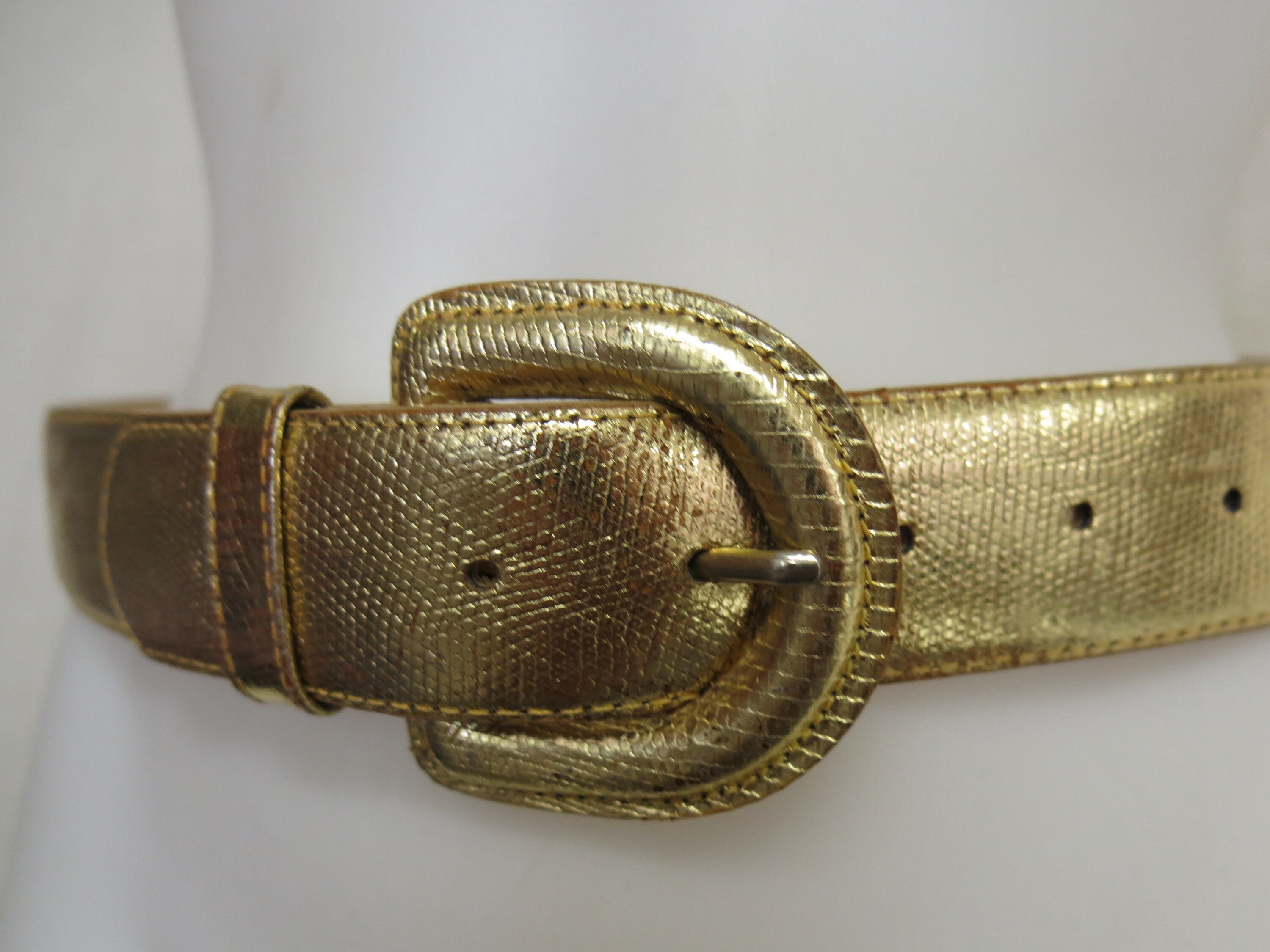 Gold Mesh Waist Belt - Etsy