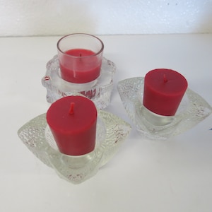 Iittala of Finland Set of 3 Votive Candle Holder