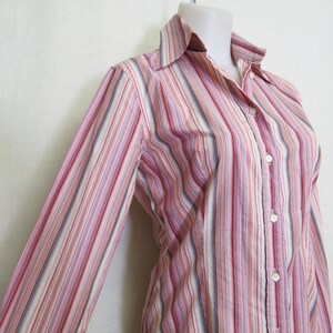 ETRO Cotton Blouse Shirt Striped Cotton Blouse Small image 6