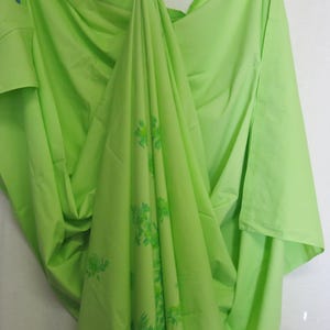 Twin Flat Sheet Lime Green Flat Twin Sheet 1970 Daisy Sheet Chartreuse SEARS