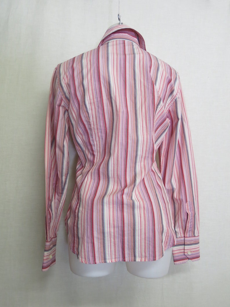 ETRO Cotton Blouse Shirt Striped Cotton Blouse Small image 8