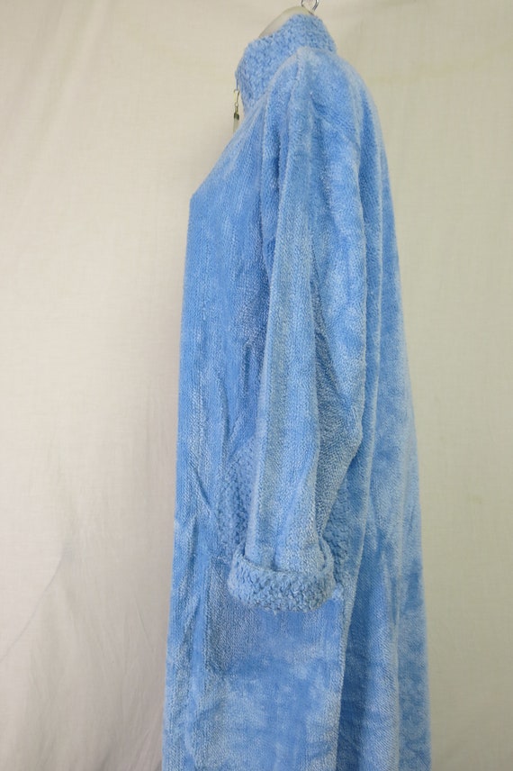 Chenille Robe Terry Cloth Robe Beach Spa Coverup … - image 6