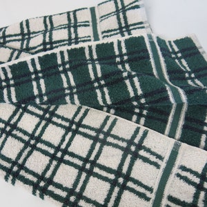 Vintage Bath Towel Terry Cloth Towel Mid Century Modern NEW UNUSED