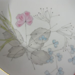 Rosenthal Bowl BETTINA &quot;Parisian spring&quot; Soup Bowl Rosenthal Kronach Germany.