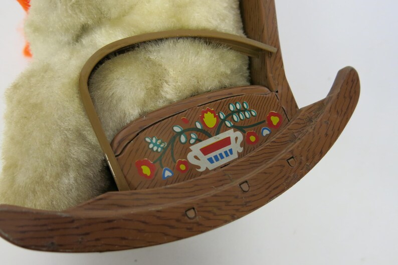 Animatronic Rocking Chair Animatronic Rocking Bear Mechanical Knitting Bear - Etsy