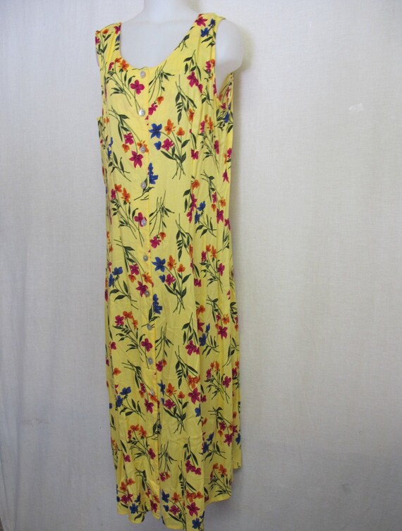 Plus Size Summer Dress Sleeveless Rayon House Dre