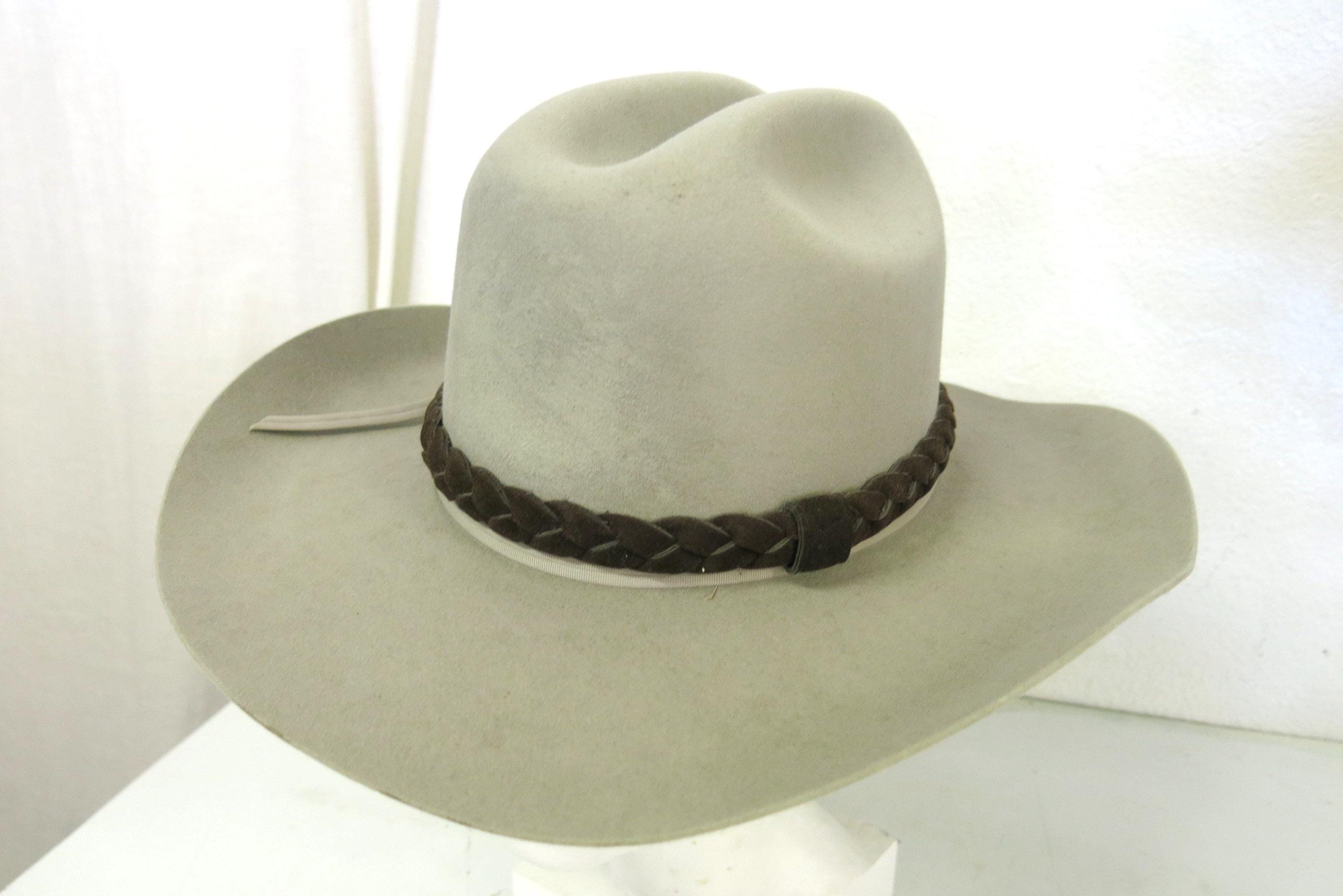 Cowboy Hat Bailey Pale Gray Xxx Beaver Mustang7 1/8 - Etsy display picture 1