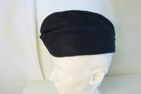 Vintage French Military Cap Hat WWII Garrison Cap - image 3