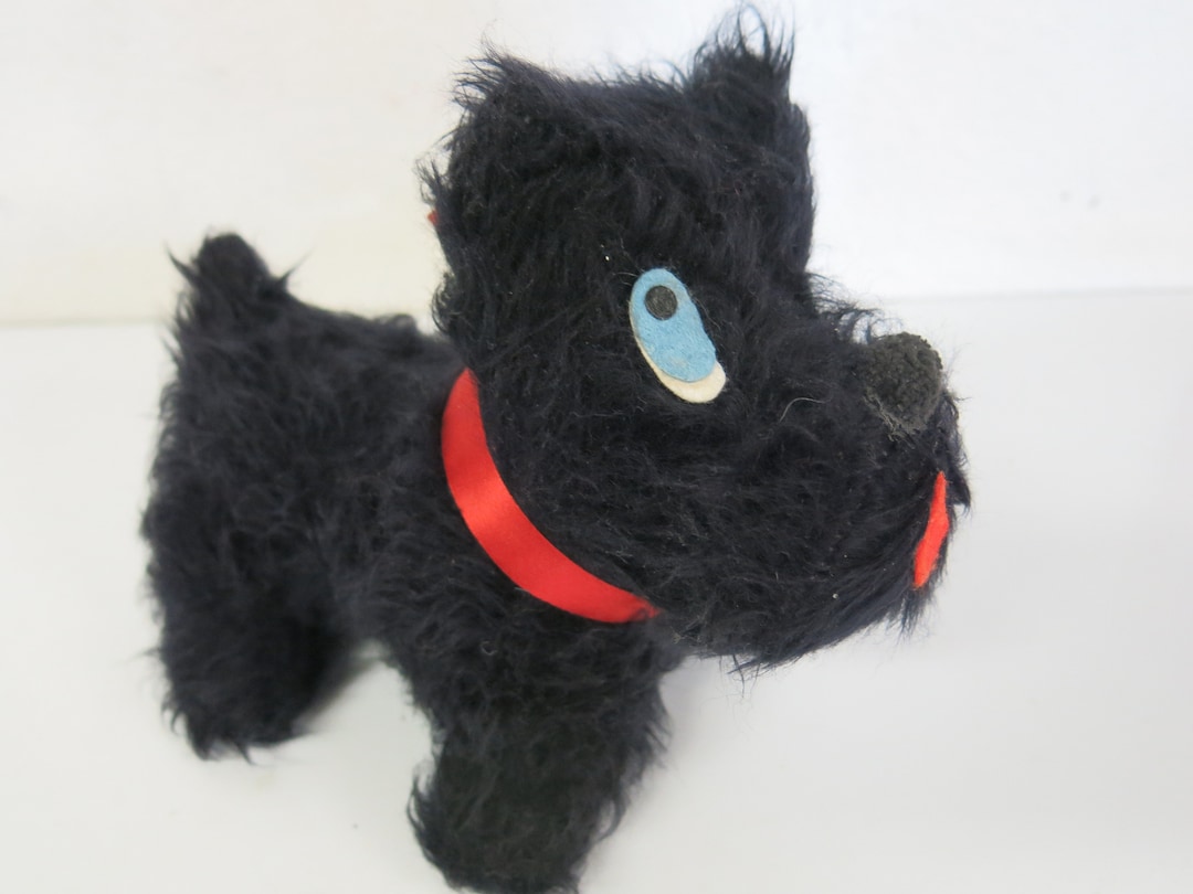 Rushton Scotty Dog Stuffed Dog Vintage Stuffed Toy Scottish Terrier - Etsy