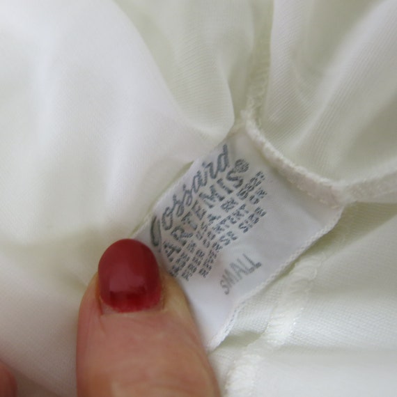 White Nightgown Gossard Artemis Nightgown Sheer N… - image 9
