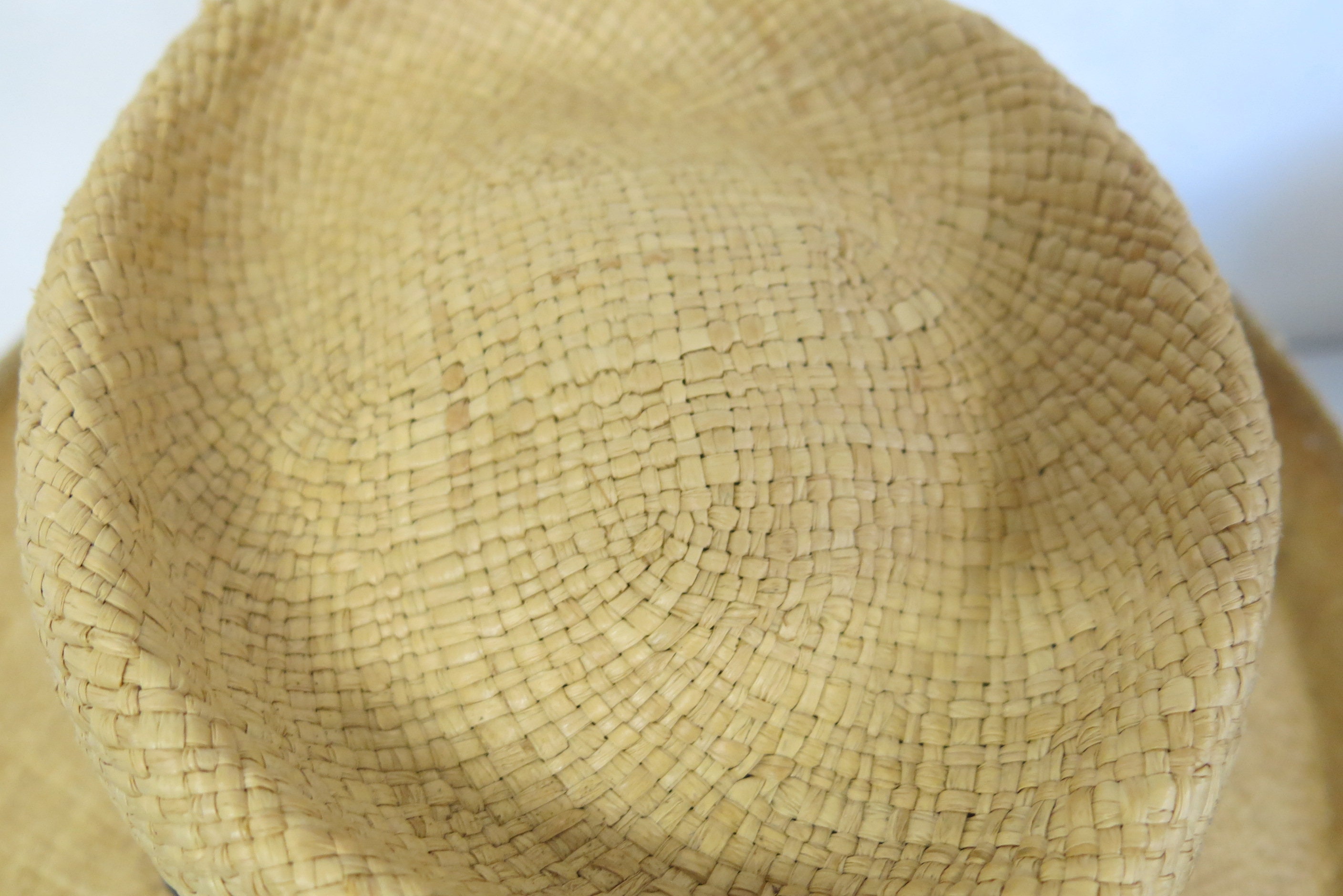 Straw Sun Beach Hat Dorfman Pacific Vintage Hat 1960