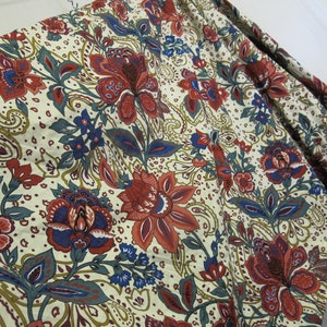 Cotton Paisley Duvet Cover NWT Full/Queen