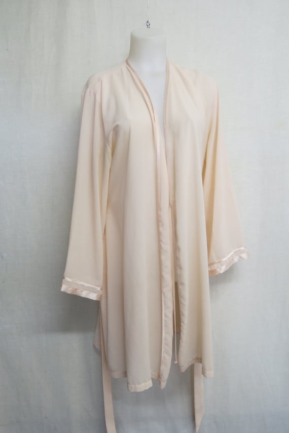 Satin and Chiffon Robe Kimono Robe Large/XL Jones… - image 2