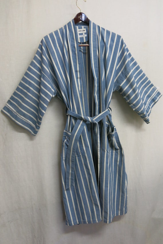 Cotton Robe Kimono Robe Spa Robe Pierre Cardin 19… - image 3
