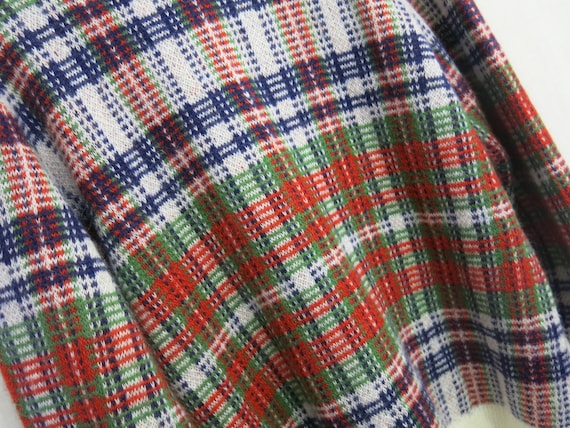 Oversize Bulky Plaid Plaid Sweater ORVIS Sweater - image 7