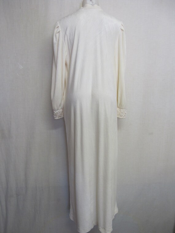 Plush Kaftan Robe Loungewear I Magnin Velour Loun… - image 8