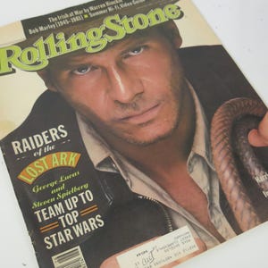 1981 June 25 Rolling Stone Magazine Raiders of the Lost Arc Issue 346