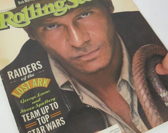 1981 June 25 Rolling Stone Magazine Raiders of the Lost Arc Issue 346