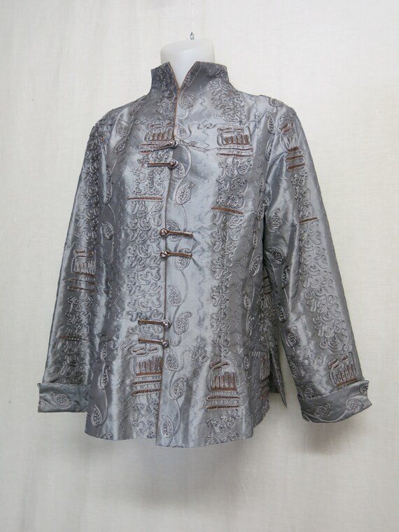 Chinese Silk Jacket Kimono Jacket Embroidered Jack